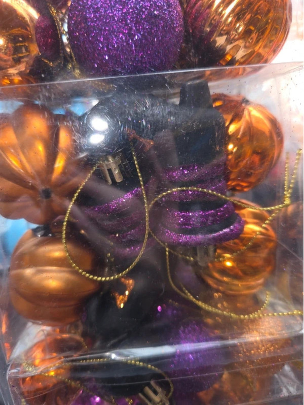Halloween bulbs pumpkin and witch ahoes